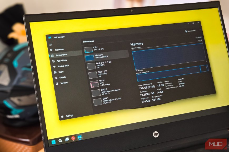 You've been reading Task Manager's memory page wrong — here's what those numbers actually mean