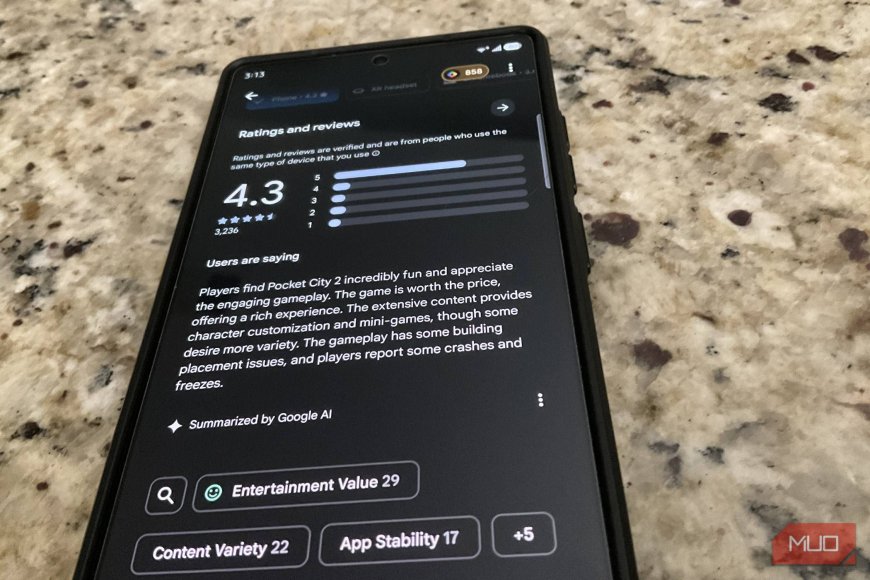Stop scrolling through hundreds of reviews — Google Play Store now has search