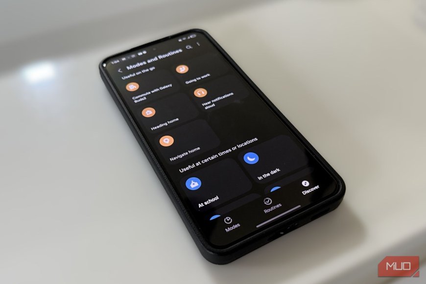 I finally set up Samsung Modes and Routines and I can't believe I managed my day without it