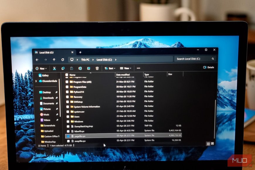 Your Windows page file might be on the wrong drive — here's how to move it where it belongs