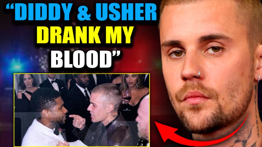 Justin Bieber Reveals Diddy and Usher Drained His Blood In Sickening Adrenochrome Rituals