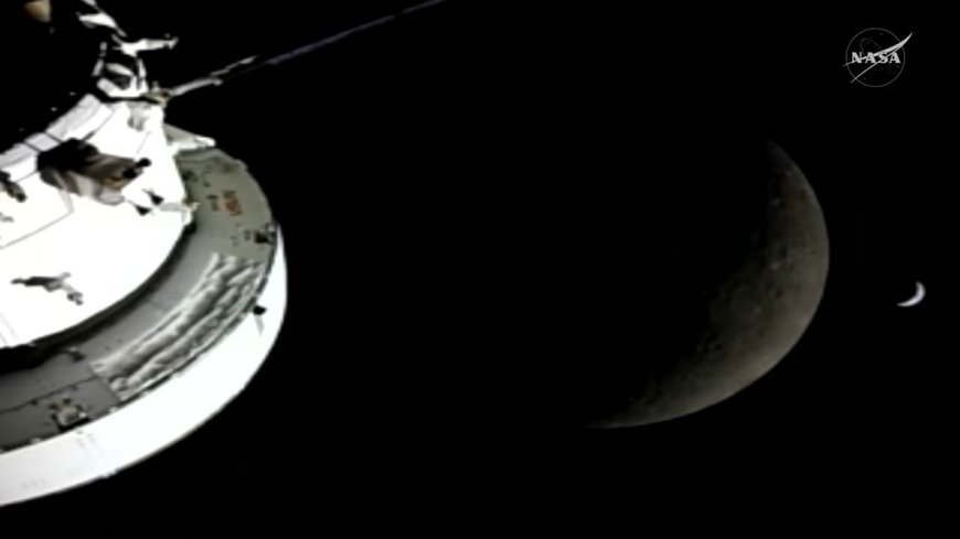 Artemis 2 astronauts fly around the moon in record-breaking lunar loop by NASA