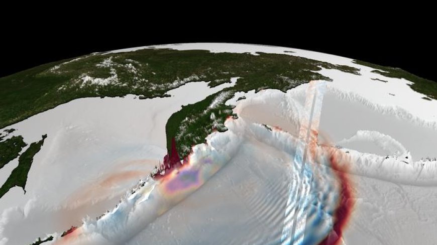 A satellite just captured images of a tsunami being born. Here's why that's a big deal