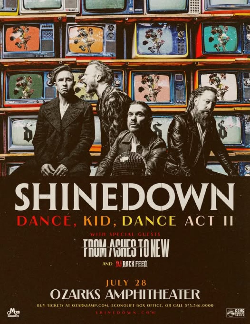 Shinedown to play at Ozarks Amphitheater