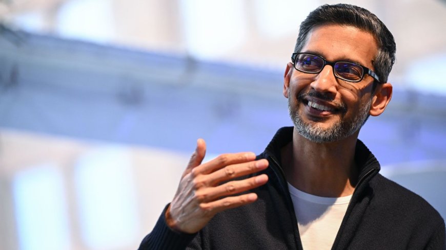 Alphabet CEO Sundar Pichai says 'AI shift' makes this a great time to invest in new start-ups