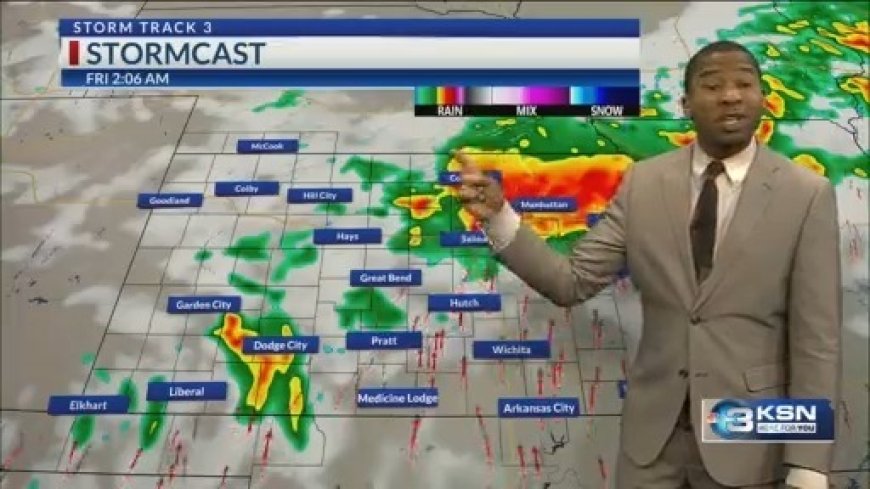 Multiple rounds of rain and storms on the way