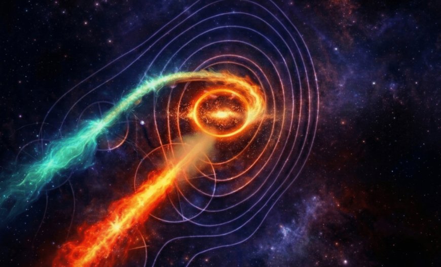 Scientists Detect the First Pair of Supermassive Black Holes Orbiting Each Other in a Distant Galaxy