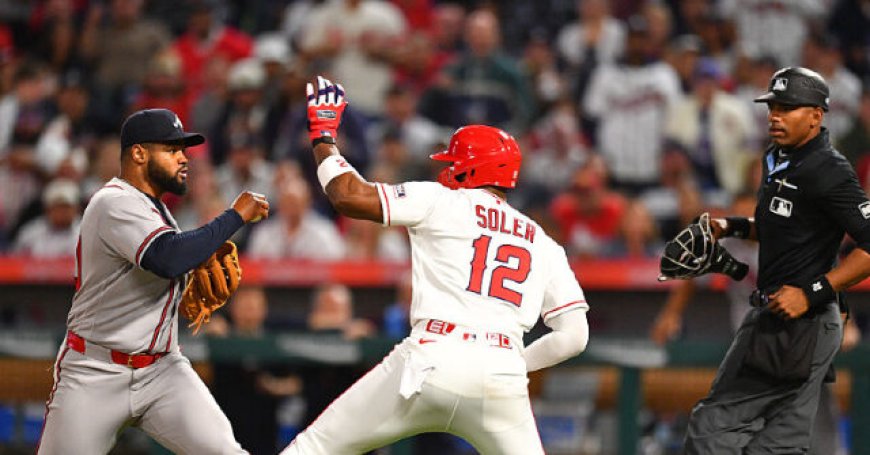 WATCH: Braves and Angels Brawl After Jorge Soler Rushes the Mound