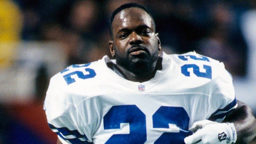 Emmitt Smith gives advice to NFL hopeful son who once admitted to feeling pressure of living up to family name