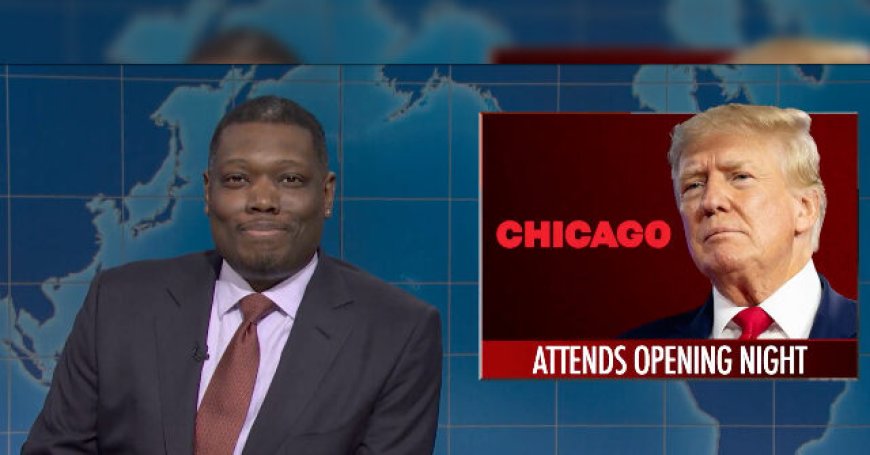 White House Mocks on 'Saturday Night Live' After Michael Che Makes Trump Assassination Joke