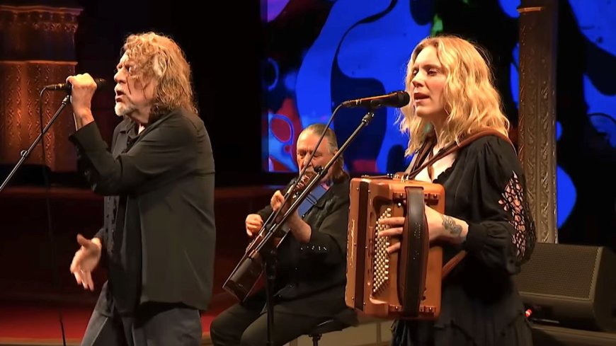 Watch Robert Plant and Saving Grace breathe new life into a Led Zeppelin classic on The Late Show with Stephen Colbert