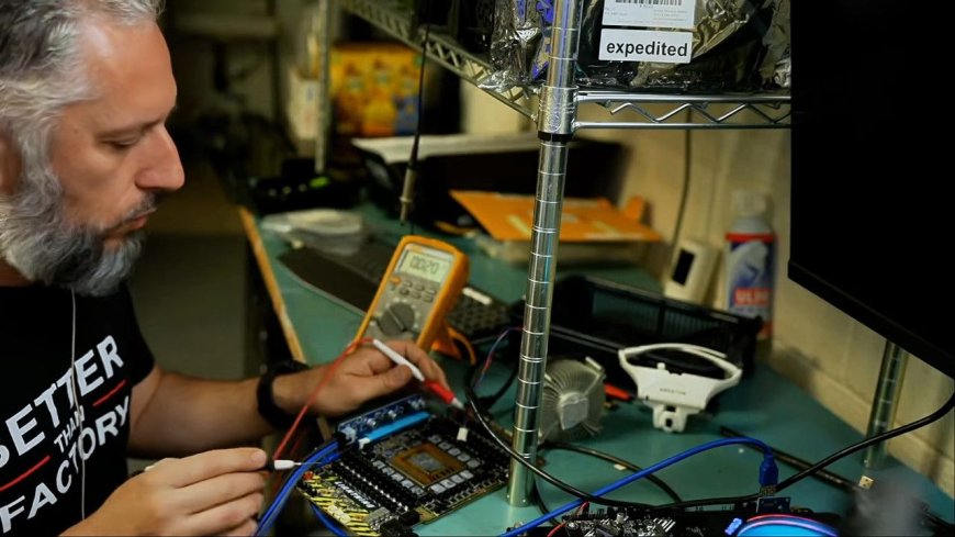 Nvidia RTX 5090 owner practices soldering skills on a $5,000 GPU — and the result is predictably disastrous