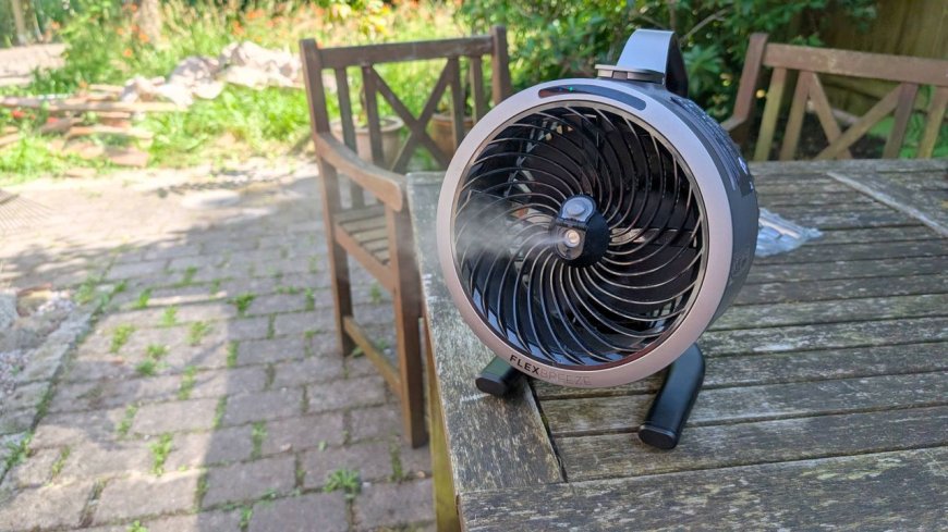 I'm glad I had this powerful and silent fan ready to go for this week's unnaturally hot weather
