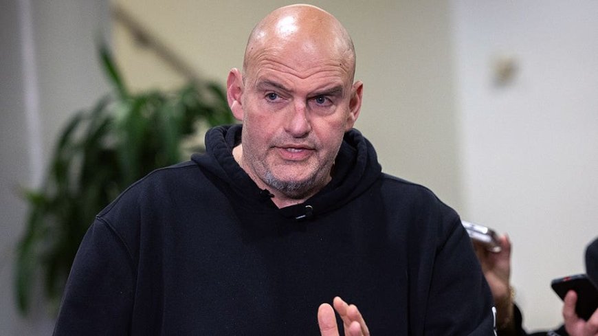 Fetterman breaks with Democrats, says Trump's military strikes on Iran have 'made the world safer'