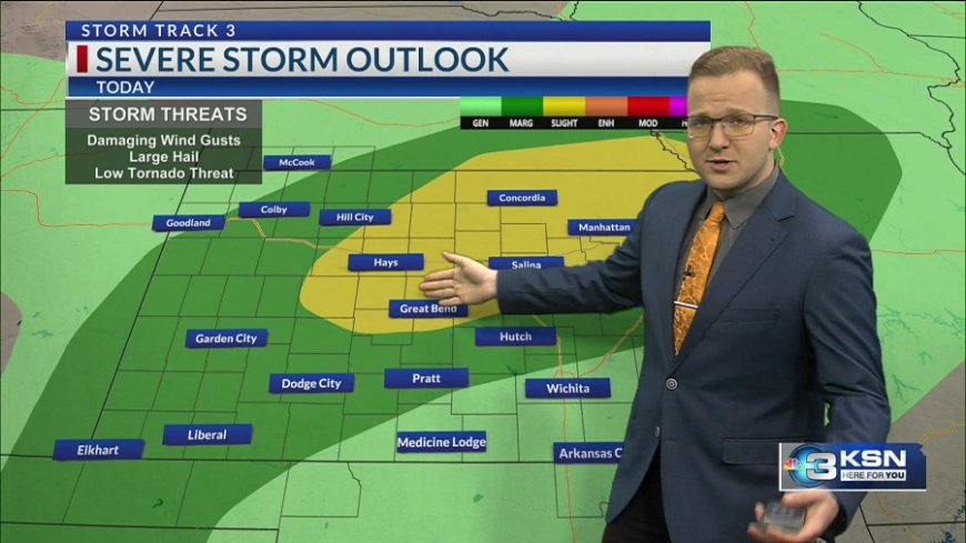 Storm Track 3 Forecast: Storms return today and hang around through Tuesday