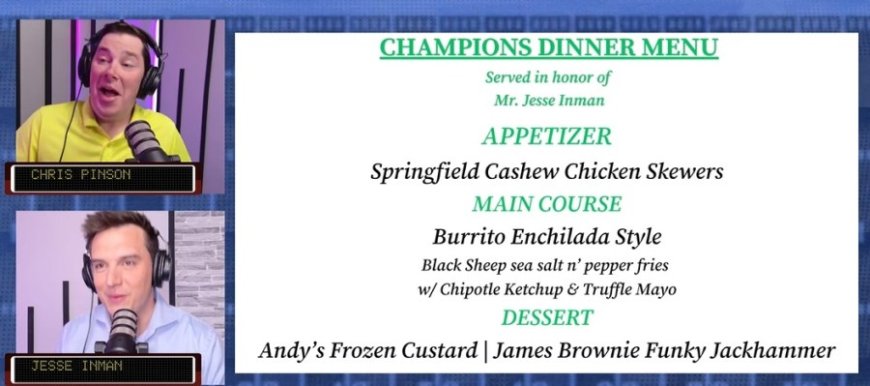 Springfield-style "Masters" meal? Put Me In Coach show has golf fever