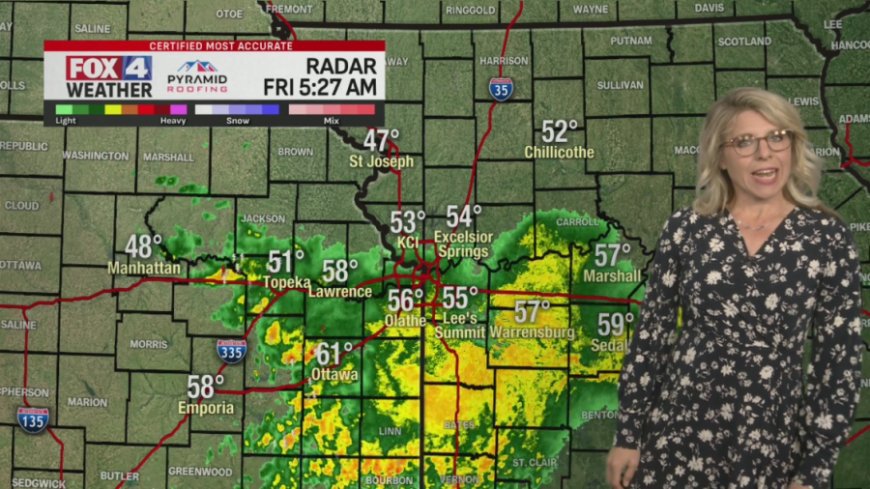 FOX4 Forecast: Rainy morning, cooler & drier afternoon