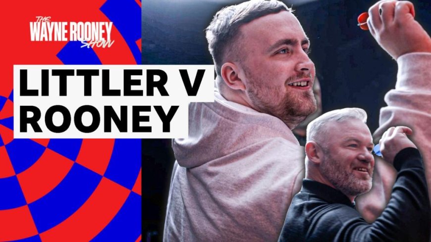 Littler v Rooney in nine-dart challenge