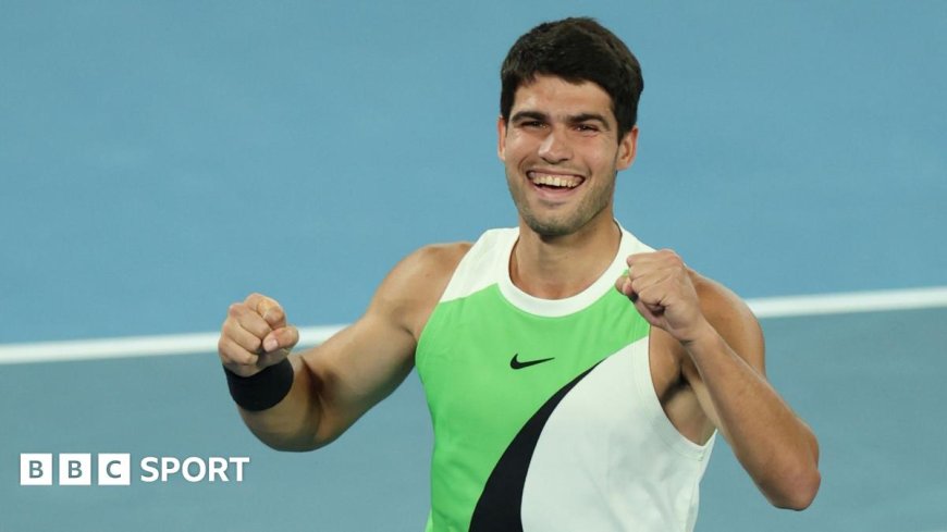 Happy tennis, serious name - how history-maker Alcaraz clinched career Grand Slam