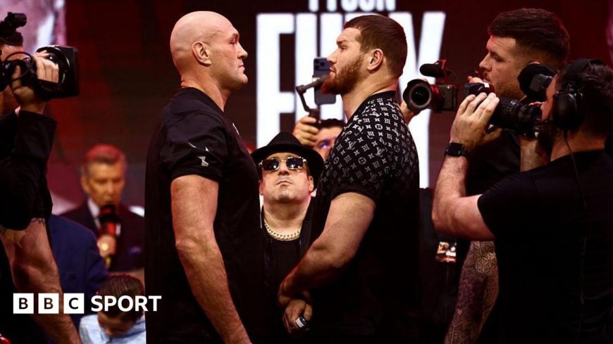 'Light and lean' Fury shows intent with weigh-in