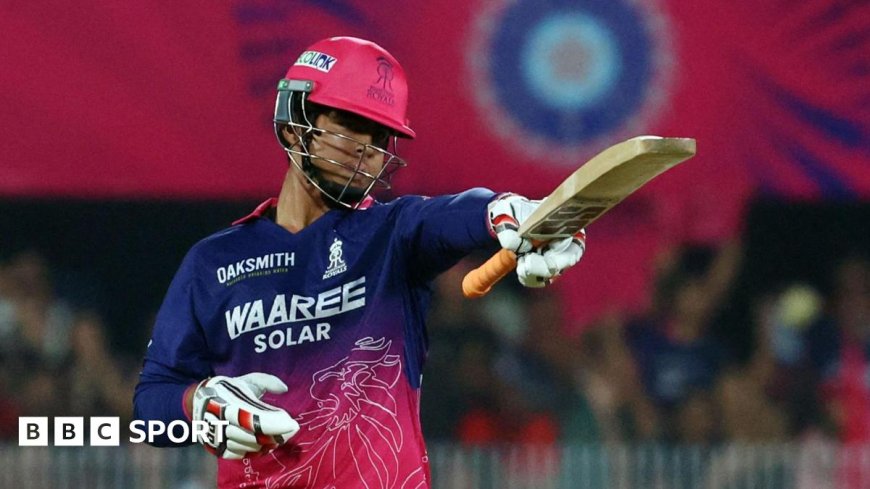 Teenager Suryavanshi smashes 15-ball fifty in IPL