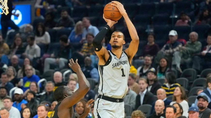 Wembanyama checks another 'box,' hits 65 games