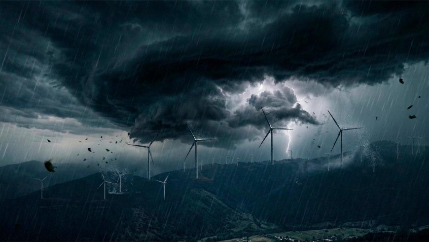 They built 86 wind-resistant turbines on an island, but the latest storm shut them all down and no one knows why