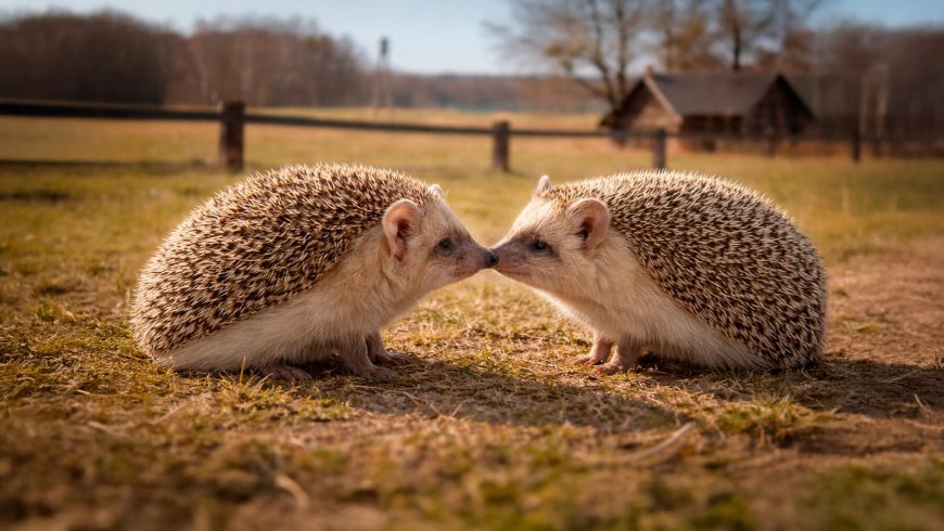 A biologist studying hedgehogs and chimpanzees has found a ‘secret language’ using their noses that humans have overlooked for decades