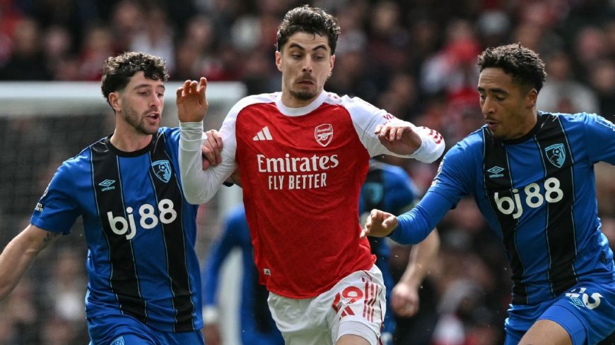 Arsenal ratings: Havertz, Martinelli 4/10 in loss to Bournemouth that hits title hopes