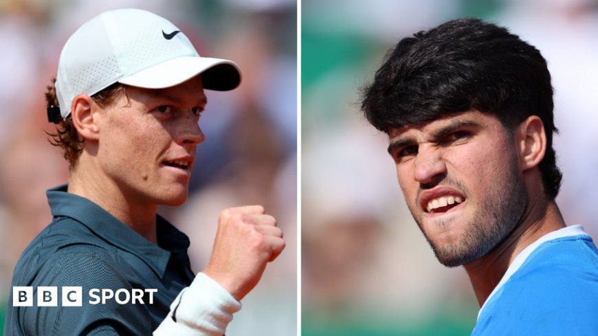 Alcaraz faces Sinner in Monte Carlo final