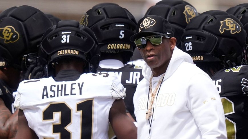 Deion's health is 'good,' as CU plays spring game