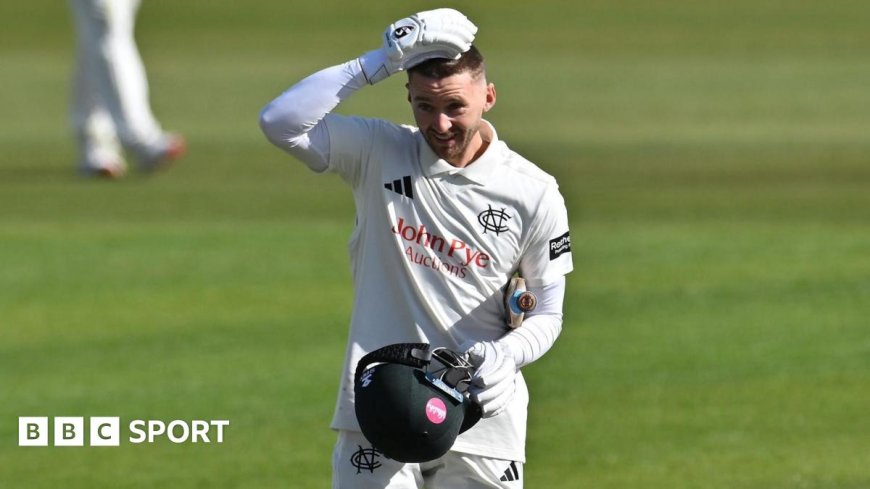 Clarke hits 136 to put Notts in control over Glam