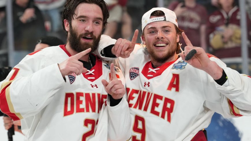 Denver wins third NCAA hockey title in five years