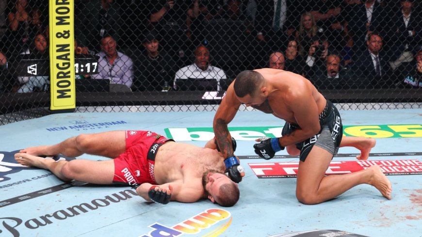 Badly hobbled, Ulberg KO's Procházka to win title