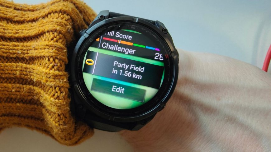 I've only just discovered the Walk With Frodo app on Garmin's Connect IQ store — and as as a huge LOTR nerd, it's going to make the next 1,800 miles fly by