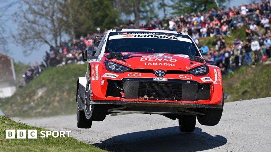 Drama as Katsuta wins to take WRC lead over Evans