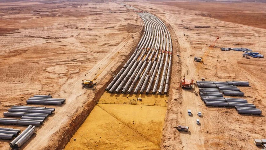 Saudi Arabia is turning wastewater into an ever-expanding green corridor in the middle of the desert