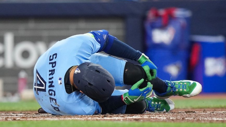 News: George Springer fractures toe; O's Adley Rutschman to IL