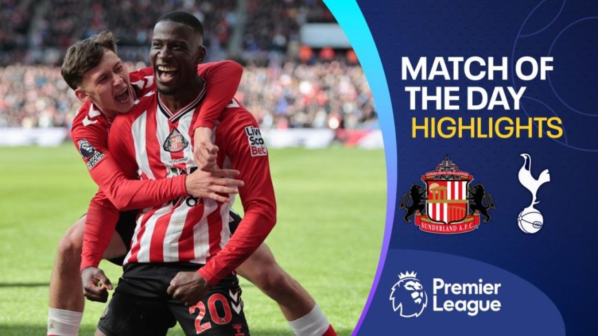 Sunderland sink Spurs in De Zerbi's opening game in charge