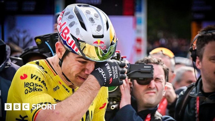 Van Aert beats Pogacar in thrilling Paris-Roubaix sprint