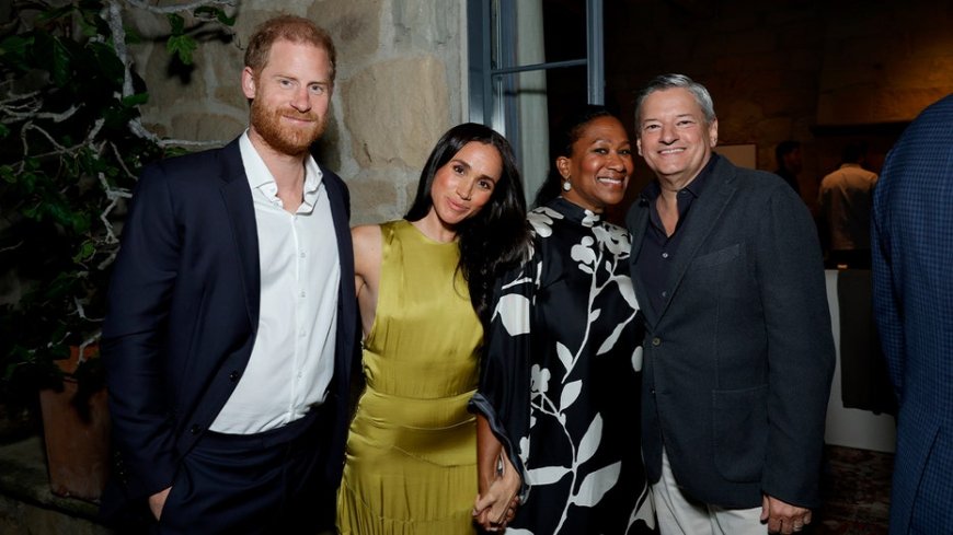 Meghan Markle, Prince Harry attend event at Netflix CEO's home after streamer cuts ties with her brand