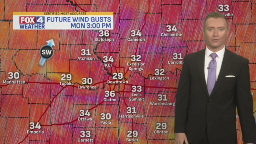 FOX4 Forecast: Dry, warm, and windy Monday