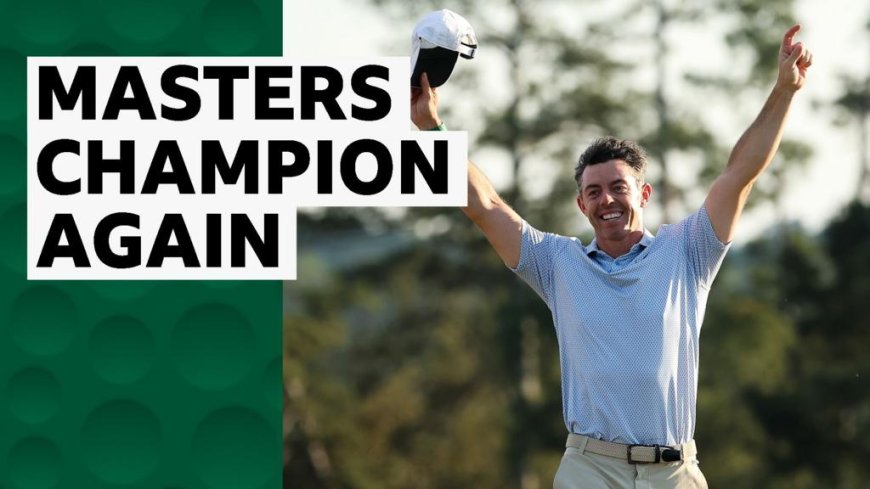 McIlroy holds nerve to win second successive Masters