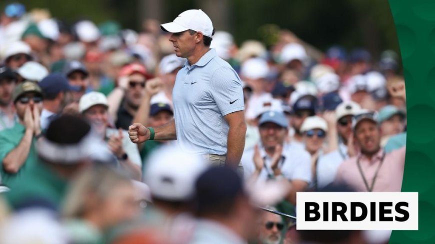 McIlroy sinks back-to-back birdies to take three-shot lead