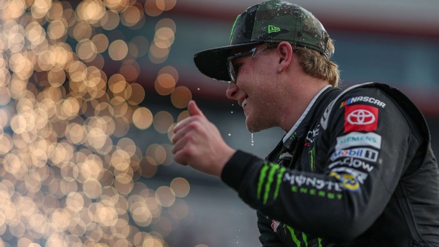 Gibbs family revels in Ty's first Cup Series victory