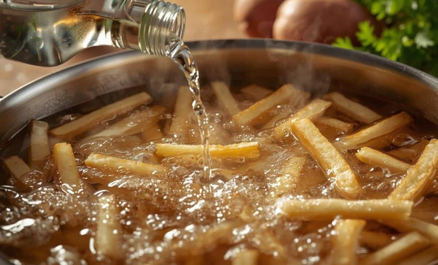 Why Cooks Recommend Adding Vinegar to Water Before Frying Potatoes