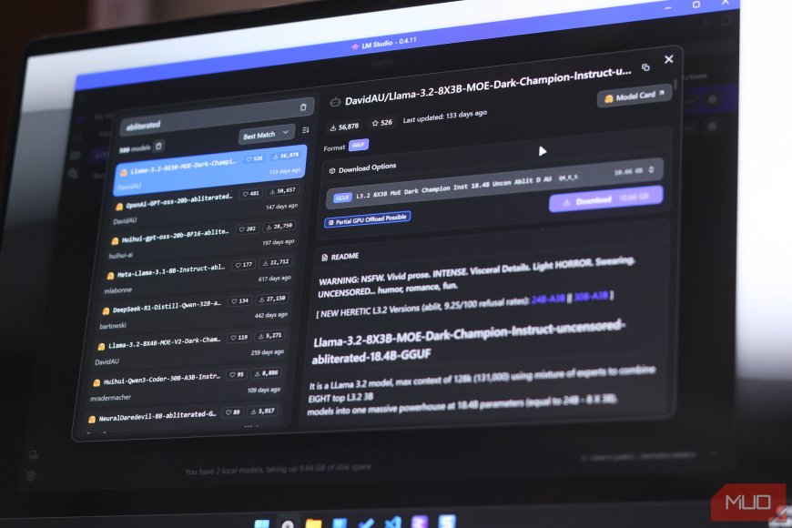 I tried an abliterated local LLM and it feels nothing like the others