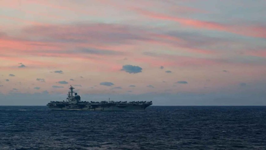 A nuclear-powered aircraft carrier named after George H. W. Bush returns from the Atlantic after completing key maneuvers, and the maneuver once again puts the spotlight on a decisive phase before deployment