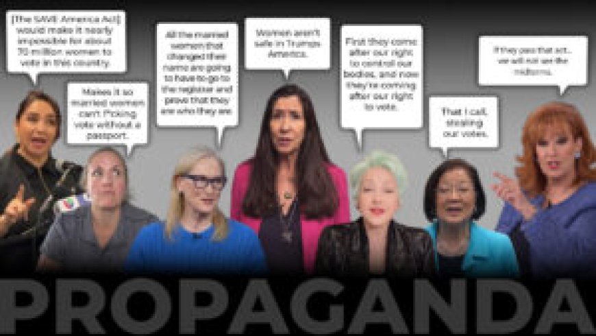 Lying Leftist Ladies Think Women are Too Dumb and Lazy to Vote With ID