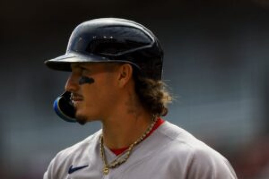 Red Sox OF Jarren Duran flips off fan for crossing line